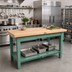 Thumbnail image #3 for John Boos Classic Country 60-Inch x 36-Inch Northern Hard Rock Maple Wood Top Work Table