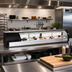 Thumbnail image #2 for Everest Refrigeration 71-Inch Countertop Curved-Glass Sushi Case with Left-Mounted Self-Contained Refrigeration