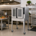 Thumbnail image #2 for Blodgett Zephaire Series ZEPH-100-E SGL Single-Deck Full-Size Standard-Depth Electric Convection Oven, 5-Pan Capacity