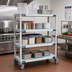 Thumbnail image #2 for MetroMax i Mobile All-Polymer Shelving Starter Unit, 48