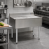 Thumbnail image #2 for Eagle Group 2200 Series 36-Inch Freestanding Workboard Unit with Type 304 Stainless Steel Drainboard Top