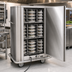 Thumbnail image #2 for Classic Carter Mobile Insulated Banquet Holding Cabinet for Pre-Plated Food, 90 Covered Plates, Single Door, Stainless Steel