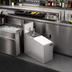 Thumbnail image #2 for Krowne Royal Series 8-Inch Wide x 24-Inch Deep Underbar Speed Station with Dipper Well and Cutting Board