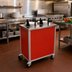 Thumbnail image #2 for Atlas Metal MEPD4-9-1/8 Mobile Plate Dispenser, Enclosed, (4) Self-Elevating Tubes