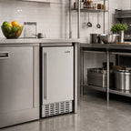 Thumbnail image #3 for Koolmore KM-BIM66-NSS Built-In Nugget Ice Machine with Bin, 66 lb Daily Production, 17.5 lb Storage, Stainless Steel