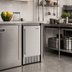 Thumbnail image #3 for KoolMore Built-In Residential Pearl Nugget Ice Machine with Bin, 66 lb. Daily Production, Stainless Steel