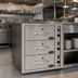 Thumbnail image #2 for RedHots DWW-3BI-120-X 3-Drawer Built-In Food Warmer