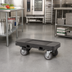 Thumbnail image #3 for Vollrath 1695-1 Heavy-Duty Flatbed Utility Dolly with Recessed Top Surface and Pneumatic Wheels