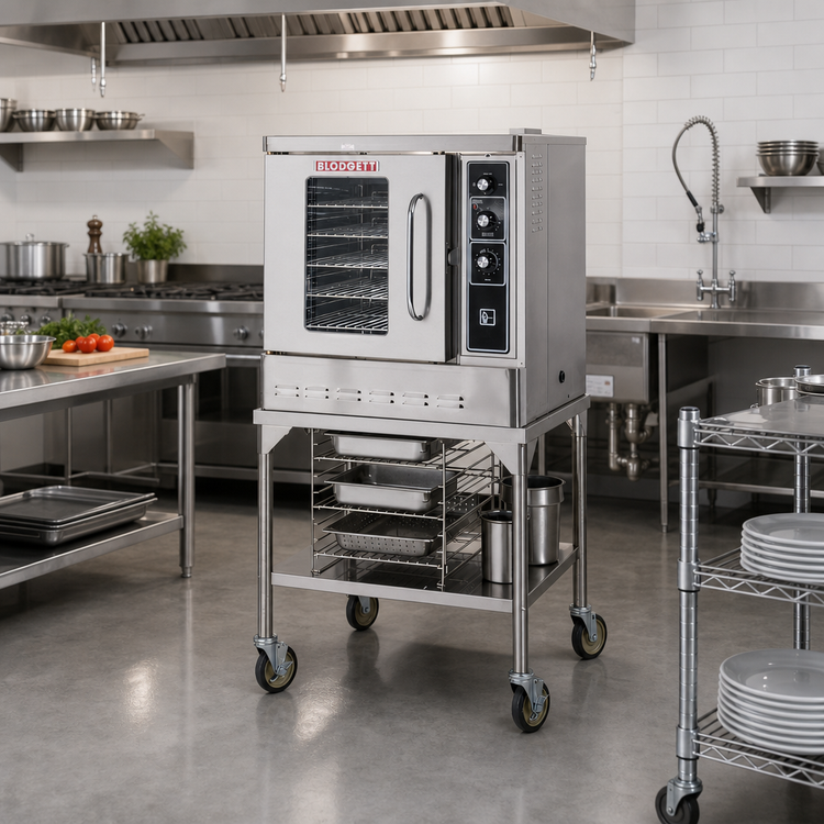 Product image #2 for Blodgett Premium Series DFG-50 Half-Size Dual Flow Gas Convection Oven Base