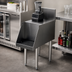 Thumbnail image #2 for Top Shelf TS Series 12-Inch Freestanding Underbar Blender Station, Flat Top Without Sink, Stainless Steel
