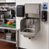 Thumbnail image #2 for Advance Tabco 12-Inch Wide Wall-Mounted Hand Sink with Side Splashes, Faucet, Soap and Towel Dispensers, 9 x 9 x 5 Inch Bowl