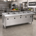 Thumbnail image #2 for Spec-Master HT6CB-240 Six Well Electric Hot Food Table with Enclosed Base