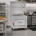 Thumbnail image #2 for Southbend Platinum Heavy Duty 32-Inch Gas Sectional Range with Full-Width Graduated Hot Top and Cabinet Base