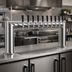 Thumbnail image #2 for Perlick 2-Column Pass-Thru Glycol-Cooled Countertop Draft Beer Tower, 10 Faucets, 46 Inches Wide