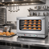 Thumbnail image #2 for KoolMore 23-Inch Countertop Half-Size Electric Convection Oven, 4-Rack, 120V, Stainless Steel