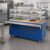 Thumbnail image #2 for Dinex Reflections 50-Inch 3-Pan Ice Cooled Mobile Cold Food Unit
