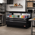 Thumbnail image #3 for Turbo Air Low-Profile Horizontal Open Display Merchandiser, 8 Cu. Ft., Self-Contained Refrigeration