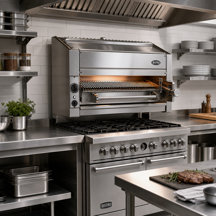 Product image #2 for Bistro 36-Inch Gas Range-Mount Infrared Salamander Broiler