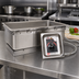 Thumbnail image #2 for APW Wyott TM-90DULS Single-Well Drop-In Electric Food Warmer with Drain, 12 x 20-Inch Pan, Thermostatic Control, Uninsulated