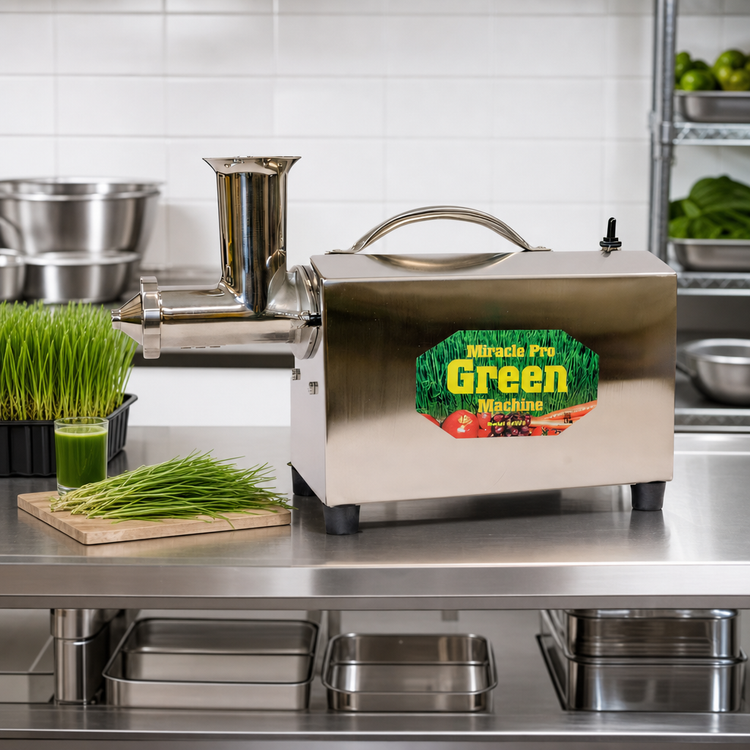 Product image #3 for Miracle Pro Electric Stainless Steel Countertop Wheatgrass Juicer