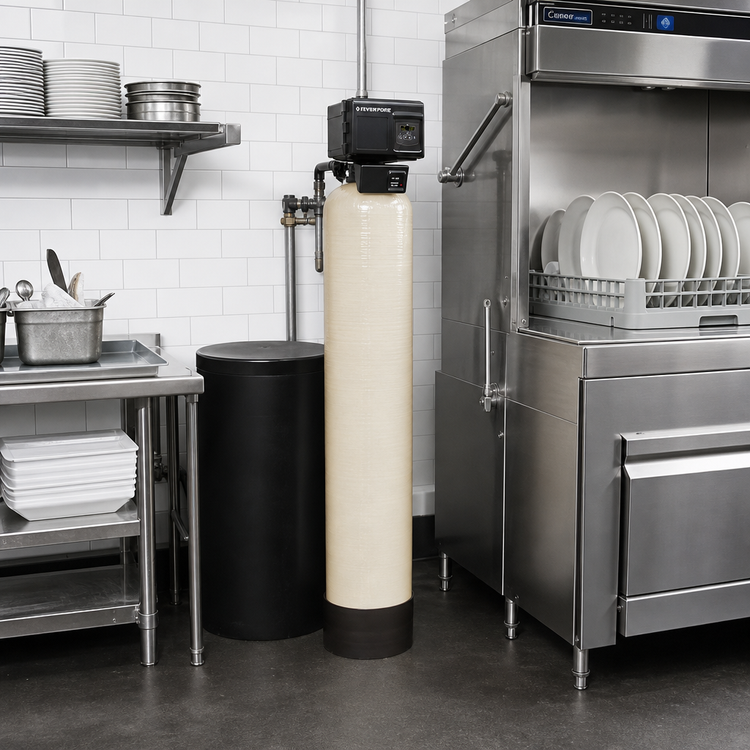 Product image #2 for Everpure CES-2900E-120 Single Water Conditioner, 120,000-Grain Capacity, 47 GPM Continuous