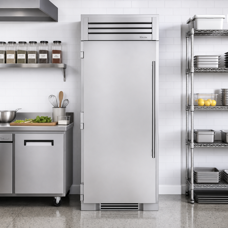 Product image #2 for True Residential 36-Inch One-Section Upright Reach-In Freezer Column with Solid Door