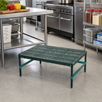 Thumbnail image #2 for Eagle Group QuadPlus QP-DR2436VG-GL Stationary Dunnage Rack, 36 x 24 x 14 in, Louvered Polypropylene Mat, 1000 lb Capacity