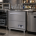 Thumbnail image #2 for Glastender GD24HT 24-Inch High-Temperature Door-Type Underbar Glasswasher with Built-In Booster