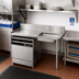 Thumbnail image #2 for Advance Tabco Special Value Series Undercounter Dish Table with Right Sink Bowl, 48 Inch x 30 Inch