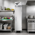 Thumbnail image #2 for Continental Refrigerator D1FSENSA Designer Slim Line 1-Section Narrow Full-Height Solid Door Reach-In Freezer