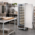Thumbnail image #2 for Dinex DXP1015 Half-Size Heated Proofing Cabinet, Insulated Aluminum, 15-Tray Capacity, Digital Timer