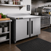 Thumbnail image #2 for Traulsen Centerline 48-Inch 2-Section Compact Undercounter Worktop Freezer with Solid Doors