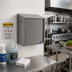 Thumbnail image #2 for Eagle Group Wall-Mounted Stainless Steel Chemical Storage Cabinet with Right-Hinged Locking Door, 24 x 15 x 28 Inches