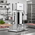 Thumbnail image #2 for Omcan USA Manual Vertical Sausage Stuffer, 22 lb Capacity, Gear Drive, Stainless Steel