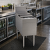Thumbnail image #2 for Glastender Underbar Stainless Steel Ice Bin with Sliding Cover, 12 x 24 Inch, 42 lb Capacity