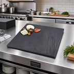 Thumbnail image #2 for American Metalcraft Endurance FSLT14 14-1/2 Inch Square Break-Resistant Melamine Faux Slate Platter Case of 12