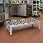 Thumbnail image #2 for Fermod Fermostock 1R31B12 31 x 18 x 12 Inch Aluminum Dunnage Rack, 800 lb. Capacity