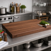 Thumbnail image #2 for John Boos Boos Block 48-Inch x 30-Inch American Black Walnut Edge Grain Kitchen Countertop, 1-1/2-Inch Thick, Penetrating Oil Finish