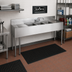 Thumbnail image #2 for Krowne 72-Inch 3-Compartment Convenience Store Sink with Dual 18-Inch Drainboards and Swing Spout Faucet