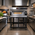 Thumbnail image #2 for Moretti Forni S50E serieS Electric Deck Pizza Oven with Stand, 1 Deck, 2-Pizza Capacity