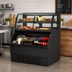 Thumbnail image #2 for Harmony 39-Inch Service/Self-Service Refrigerated Bakery Merchandiser with Curved Glass Front and Self-Contained Refrigeration