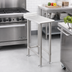 Thumbnail image #2 for Eagle Deluxe Series Stainless Steel Filler Table with Rear Upturn, 18 x 24 Inches