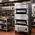 Thumbnail image #2 for Titan JBB-236 Double Deck Full-Size Gas Infrared Banquet Broiler