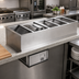 Thumbnail image #2 for Atlas Metal WCM-BT-3 3-Pan Self-Contained Refrigerated Cold Food Drop-In Well