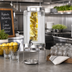 Thumbnail image #2 for Cal-Mil SoHo 2-Gallon Glass Beverage Dispenser with Infusion Chamber, Spigot, and Drip Tray