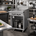 Thumbnail image #2 for Garland Cuisine Series 24-Inch Heavy-Duty Gas Plancha Top Range with Storage Base