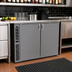 Thumbnail image #2 for Glastender C1SB44 44-Inch Two-Section One-Zone Side-Serviced Back Bar Cooler