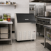 Thumbnail image #2 for Maxx Ice Self-Contained Bullet Ice Machine with Bin, Air-Cooled, 110 lb. Daily Production, 35 lb. Storage
