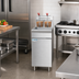 Thumbnail image #2 for Koolmore Floor Standing Vertical Commercial Deep Fryer, Liquid Propane, 50 lb, 120,000 BTU, 2-Basket