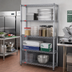 Thumbnail image #2 for Eagle Group Valu-Master 4-Tier Wire Shelving Starter Unit, 42W x 18D x 74H